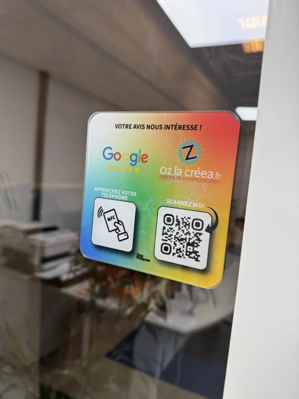 Plaque Avis Google personnalisée – Image 2