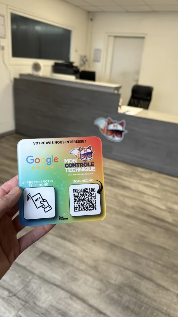 Plaque Avis Google personnalisée – Image 4