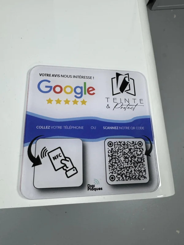 Plaque Avis Google personnalisée – Image 3